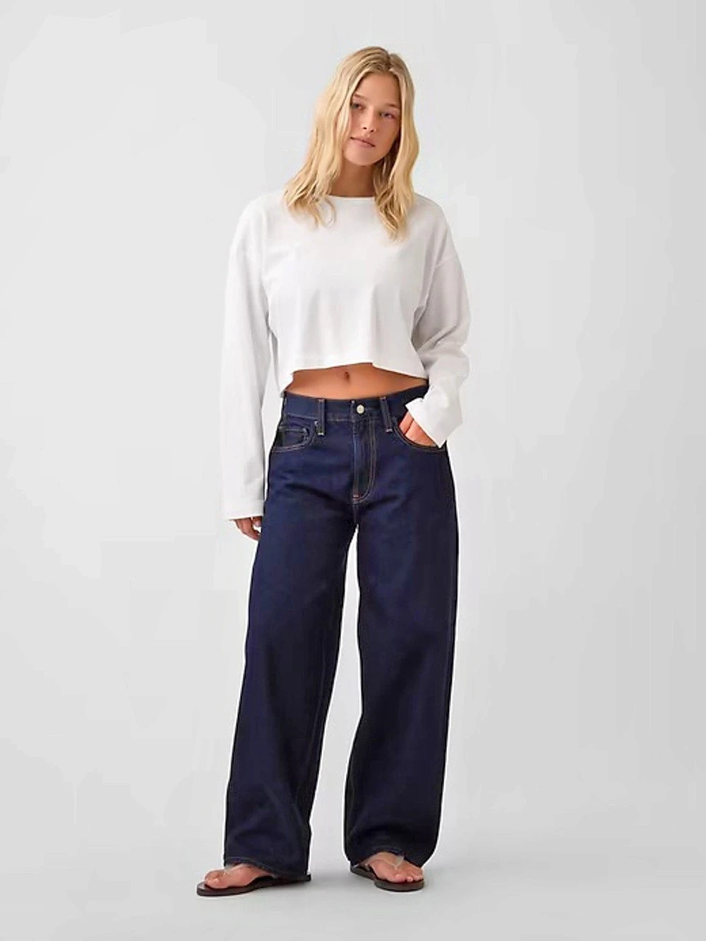 SOLD OUT Hailey Bieber Extra Baggy Jean GAP
